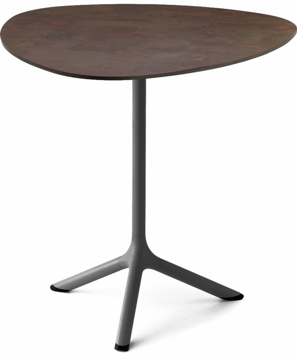 Стол ламинированный обеденный Scab Design Tripe, антрацит, кортен