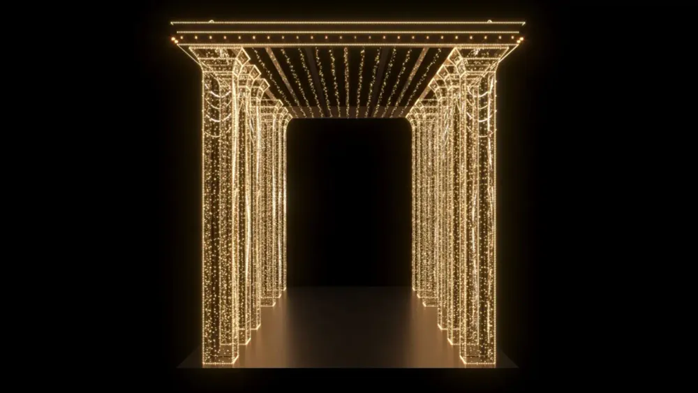 Светодиодная входная группа "Золотая"