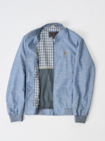 Ветровка мужская из натурального волокна в стиле smart-casual