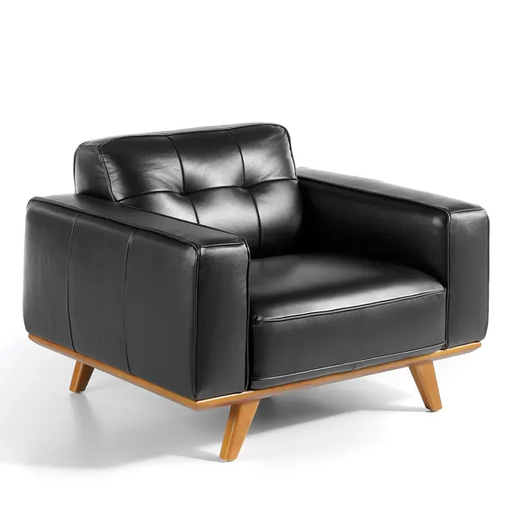 Кресло Angel Cerda 5606-1P, черная кожа