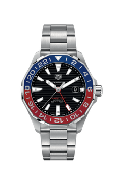 TAG Heuer WAY201A.BA0927 Мужские механические часы Aquaracer GMT Calibre 5