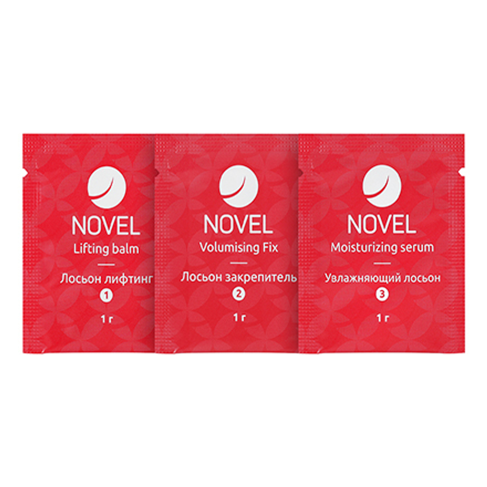 СОСТАВЫ ДЛЯ ЛАМИНИРОВАНИЯ РЕСНИЦ NOVEL, 1 мл