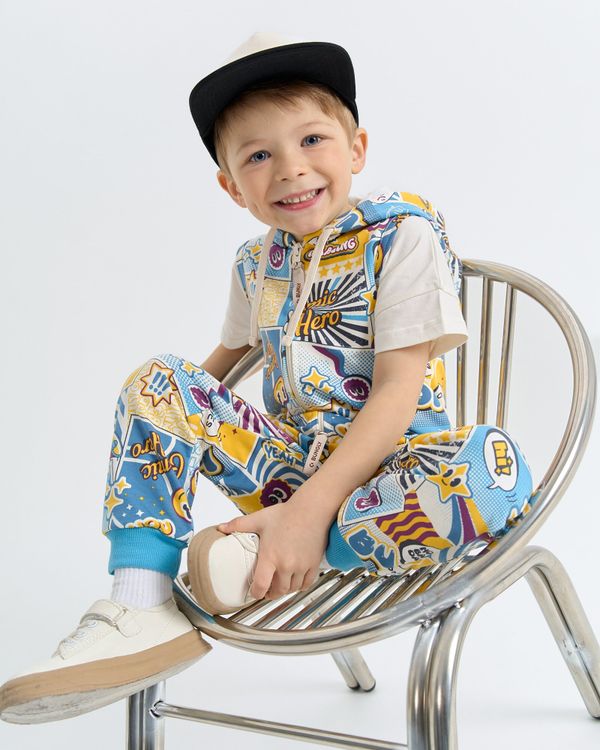 Ромпер с длинными штанинами 