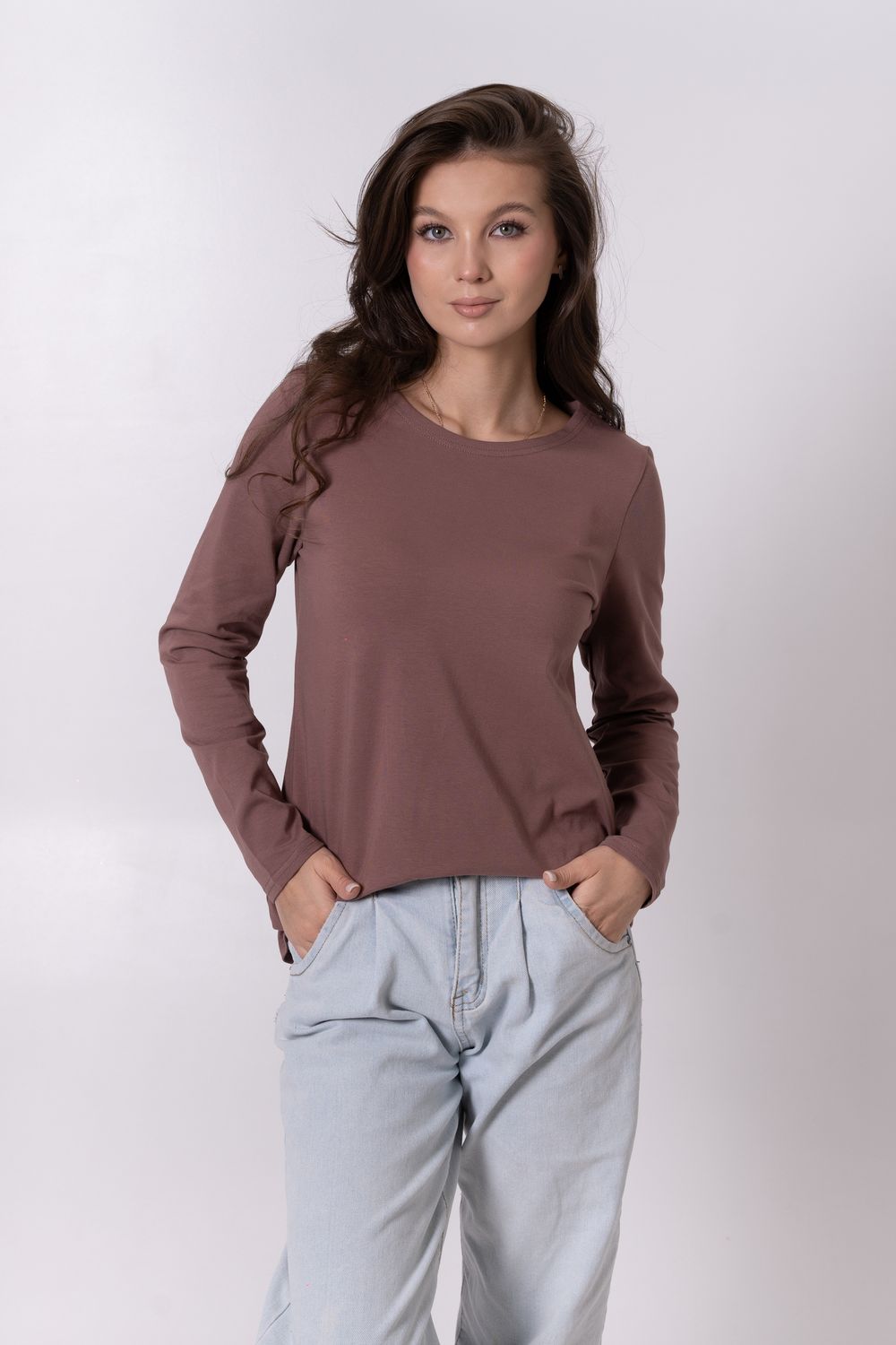 С-012-1 Лонгслив из хлопка Уценка