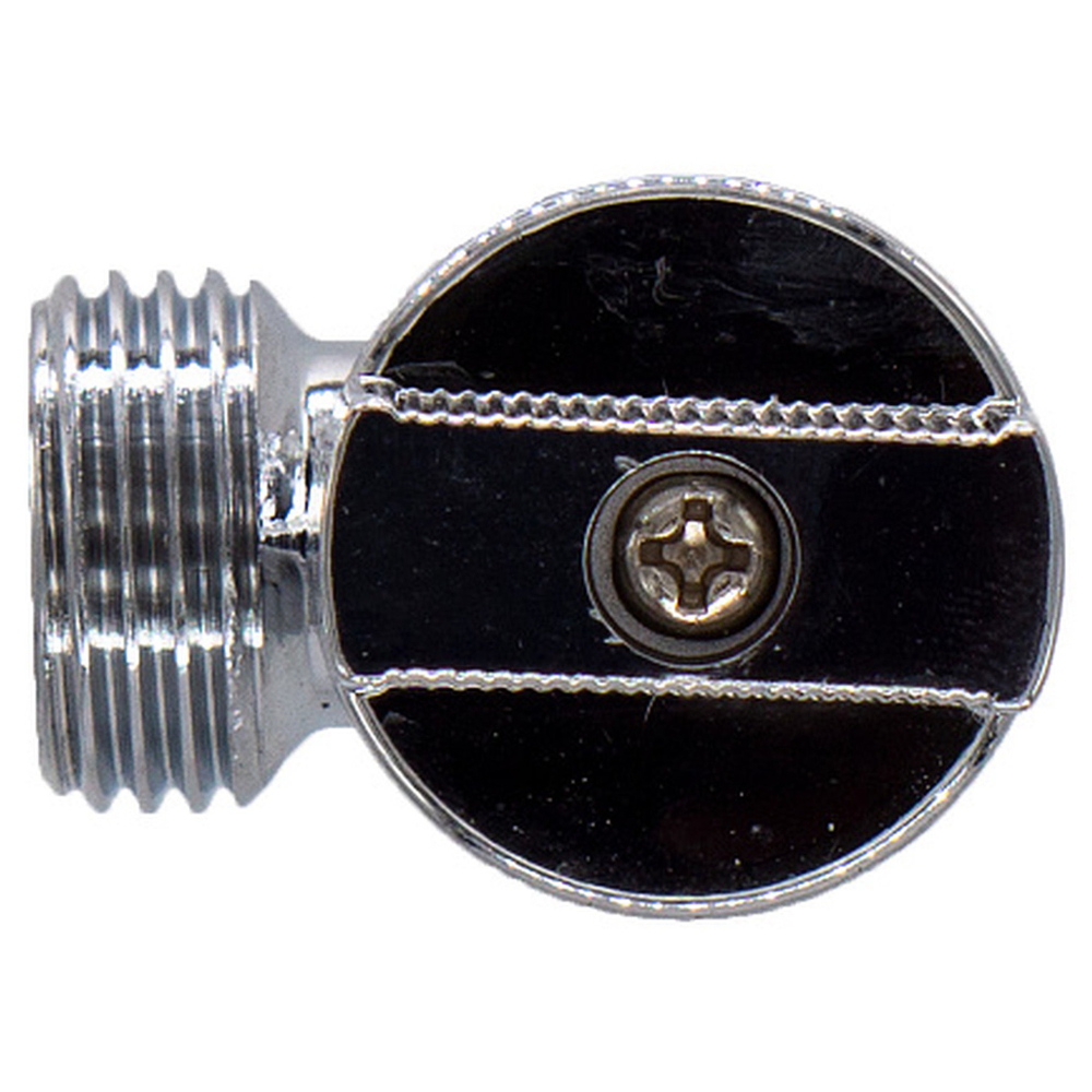 Кран шар. CTM д/сантех. прибор. угл. 1/2"х1/2" ш/ш с отражат. бабочка, хром. CAME1212