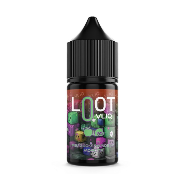 Ароматизатор VLIQ Loot 14 мл - Яблочно-Лаймовый Монстр