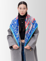 Платок «Собор Василия Блаженного» 100% шелк