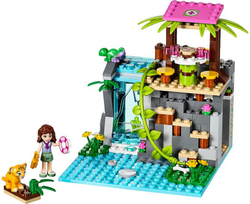 LEGO Friends: Спасение тигрёнка у водопада 41033 — Jungle Falls Rescue — Лего Френдз Друзья Подружки