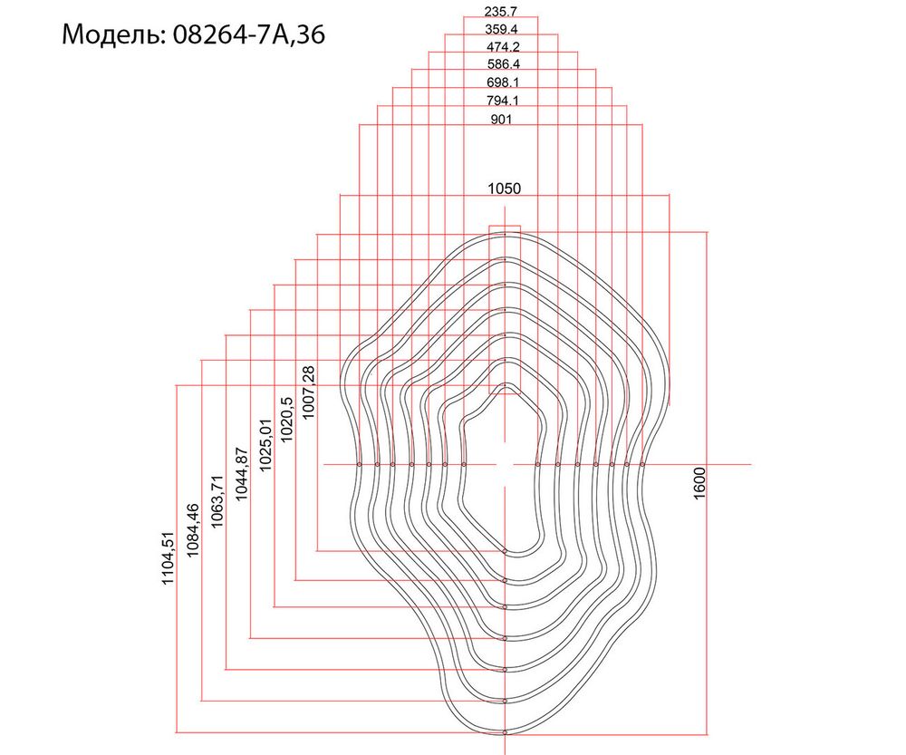 Kink Light 08264-7A,36 Подвес димм. Хейла латунь Led 330W