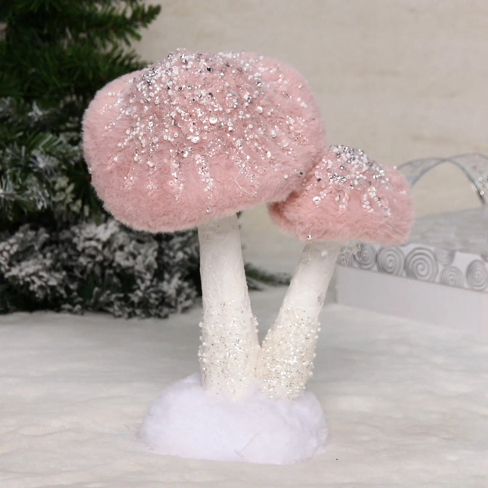 Фигурка новогодняя «Стильные грибочки» 20*15*32 см