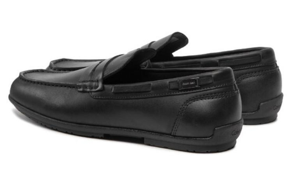 CK/Calvin Klein all-match casual loafers men's black