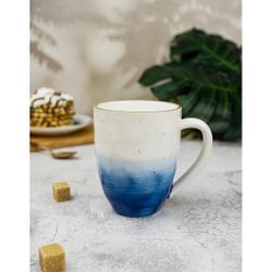 Кружка 450 мл голубая d 9 см h11 см фарфор "The Sun Eco" P.L. Proff Cuisine [4]
