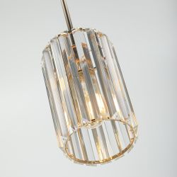 Светильник подвесной (подвес) Rivoli Suzanne 1052-201 1 х Е27 40 Вт хрусталь | Хрусталь