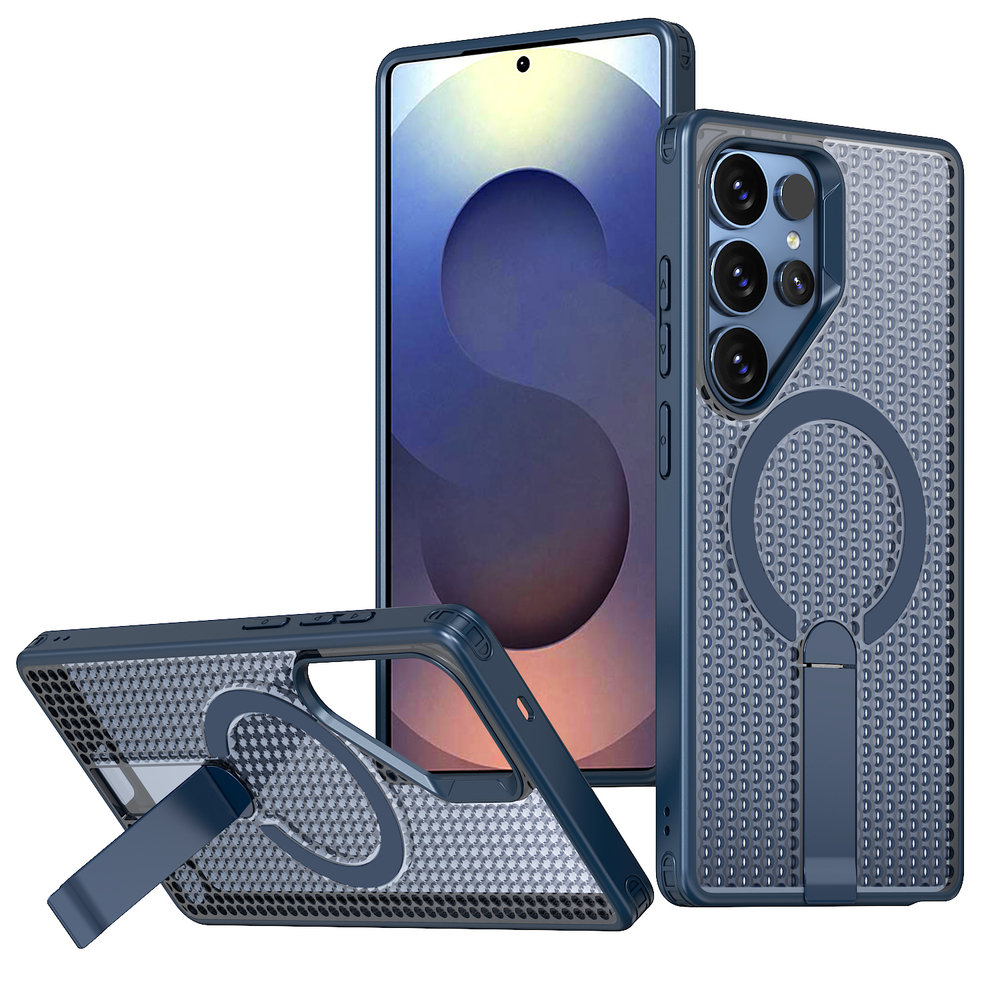 Прозрачный чехол Mesh Pro Magnetic Case для Samsung Galaxy S25 Ultra