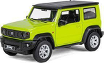 Модель 1:26 Suzuki Jimny, зеленый, инерция, свет, звук, откр. двери и капот