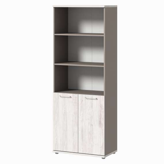 Шкаф полуоткрытый высокий 800х450х2098 B-672-01