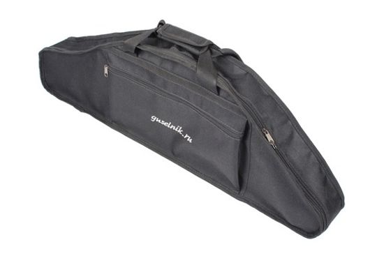 Чехол для гуслей Рыквы 13 струн, мягкий, чёрный, Гусельник GU-25.09.13.00000