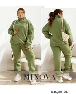 Костюм 4147Б-оливковый Minova