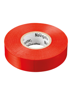 Изолента ПВХ 15мм (рул.20м) красн. NIT-B15-20/R Navigator 71104