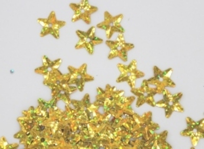Пайетки звездочки, 1,5 см