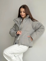 Куртка осенняя короткая без капюшона