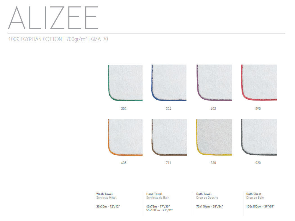 Элитное полотенце Alizee Orange от Abyss & Habidecor Португалия