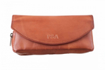 Сумка P&A для трубки и табака, натуральная кожа P315-Cognac
