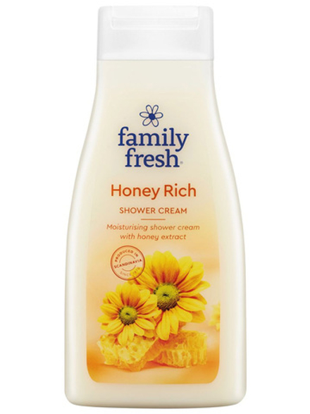 FAMILY FRESH HONEY RICH КРЕМ-МЫЛО ДЛЯ ДУША 500 МЛ