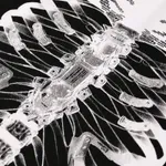 Футболка Heartz «Rays» Layered Kimono Milk