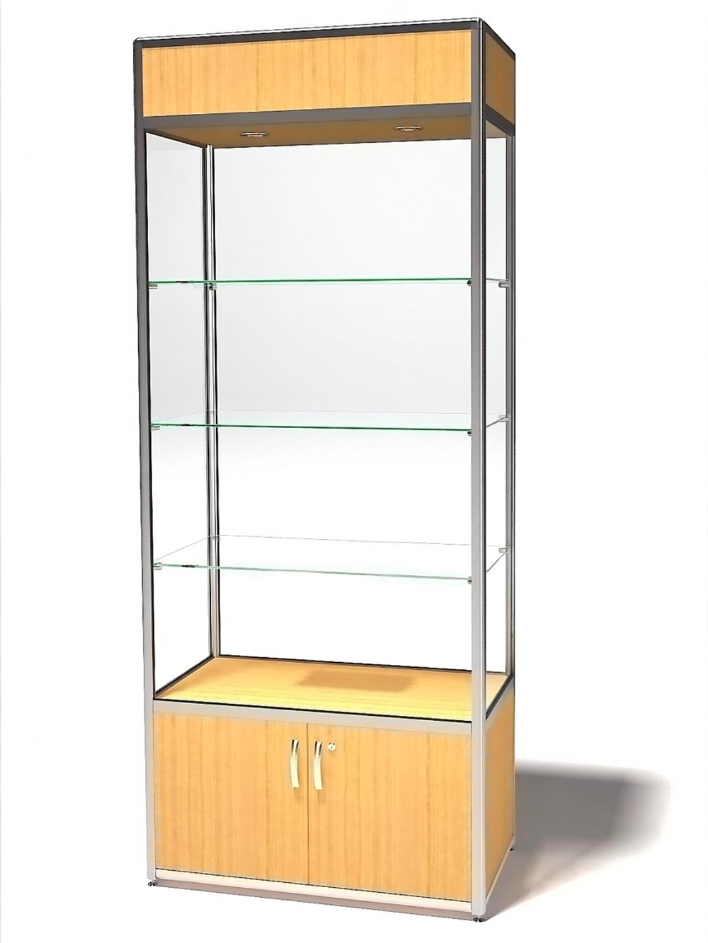 Витрина демонстрационная с фризом ВДА-02/09ФБД