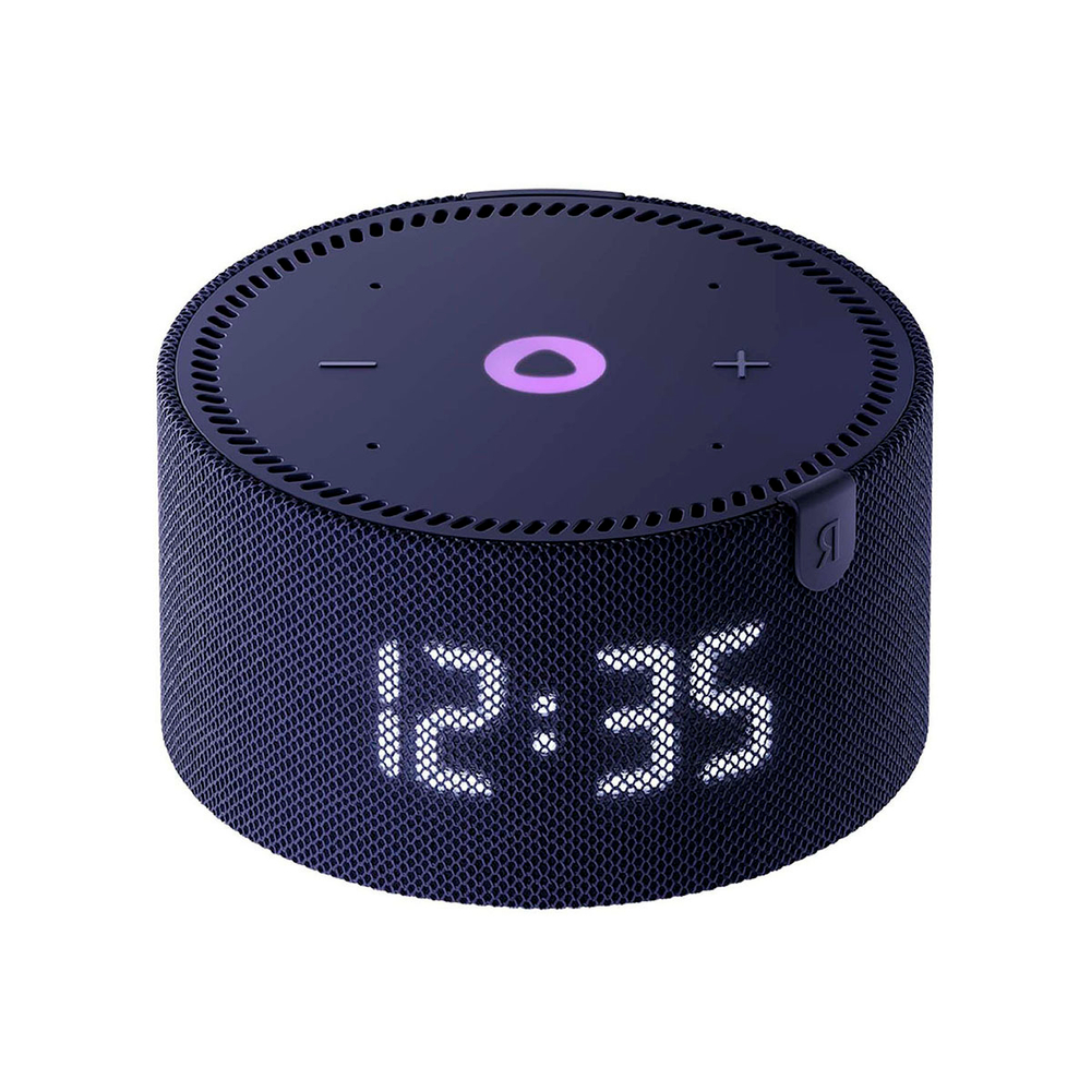 Умная колонка Яндекс Станция Мини с часами с Алисой