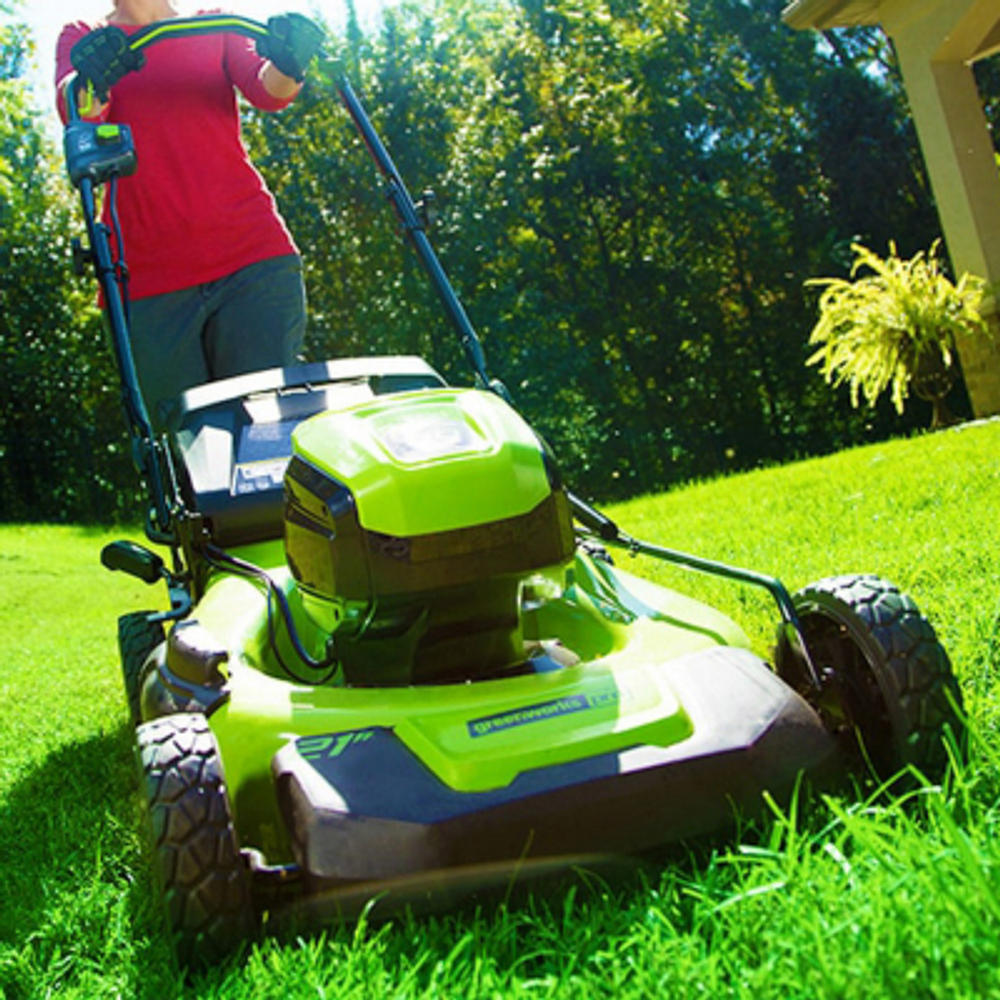 Газонокосилка Greenworks GD60LM46HP без АКБ и ЗУ