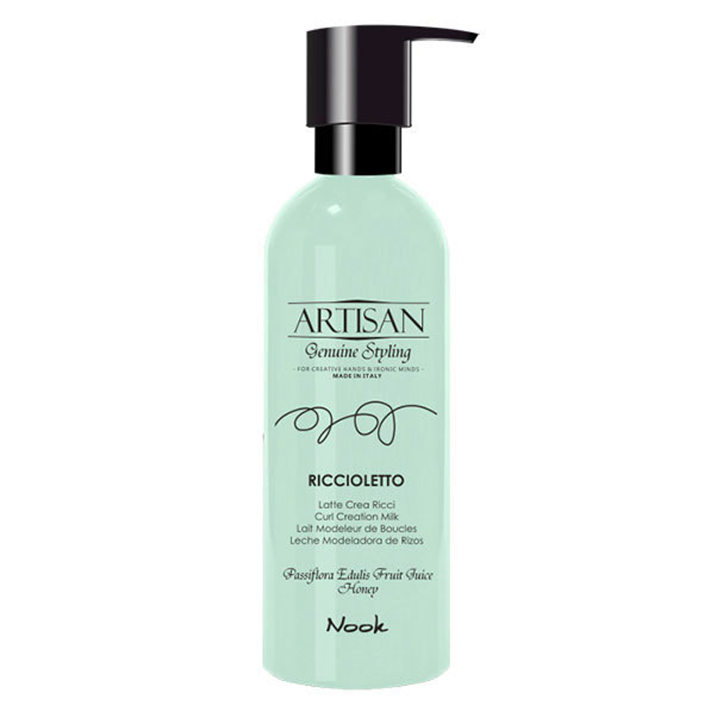 Крем для укладки вьющихся волос Nook Artisan Genius Styling Riccioletto Cream For Curly And Wavy Hair 200мл