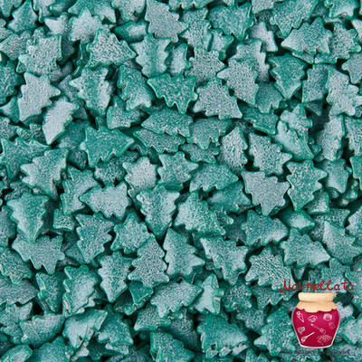 Посыпка "Елки зеленые перламутровые", 75 гр.