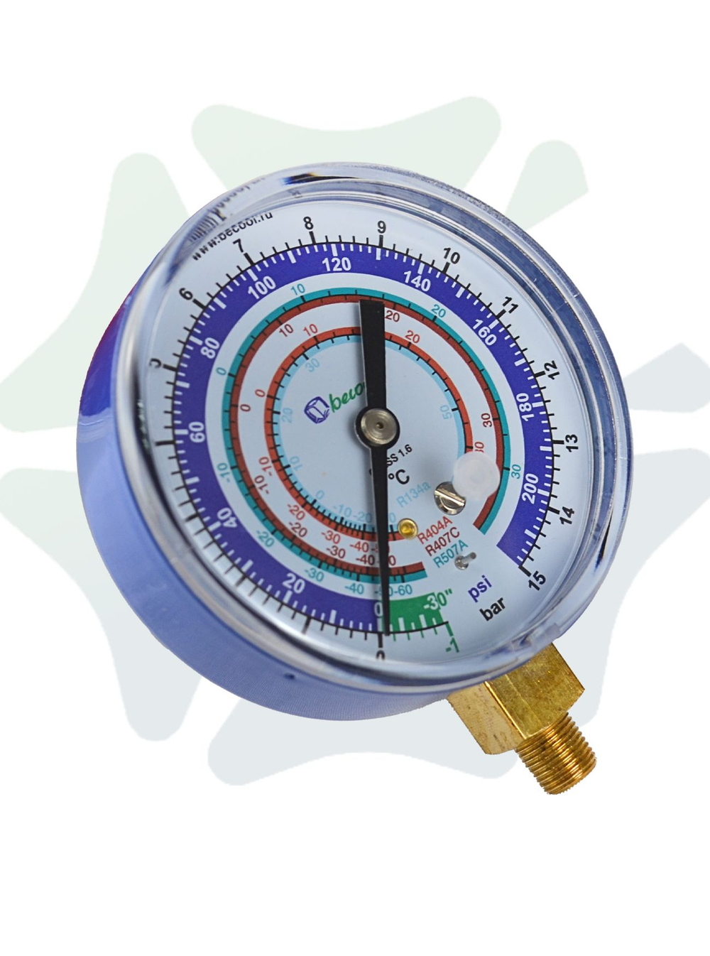 Мановакуумметр BCJL-N, для фреонов R22, R134a, R404A, R407C