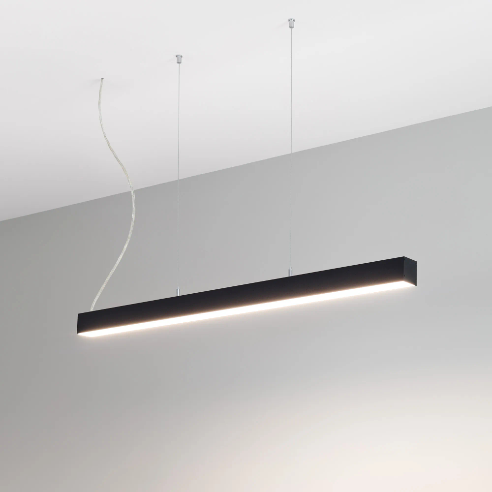Профиль LINE-M-5050-2000 BLACK (Arlight, Алюминий) 053403