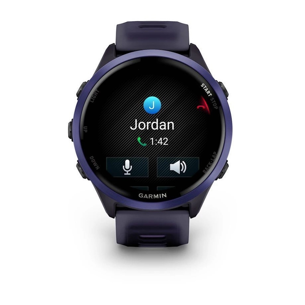 Смарт часы Garmin Forerunner 570 - 47 mm Indigo Aluminum Translucent Imperial Purple / Indigo