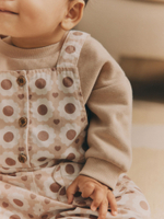 Комбинезон и боди в комплекте для девочки Next N97-319, Бежевый