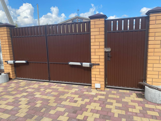 Монтаж автоматики на ворота