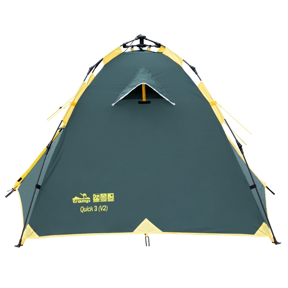 Tramp палатка-автомат Quick 3 V2, зеленый