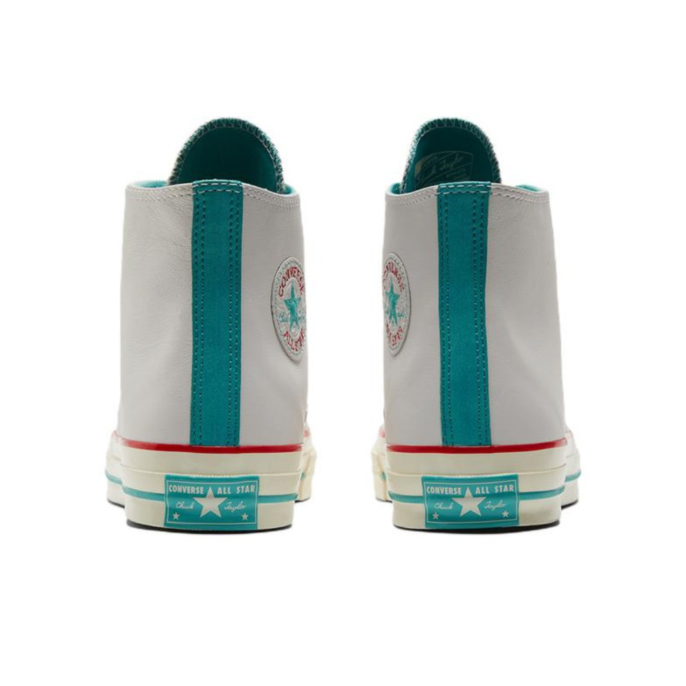 Кеды Converse Chuck Taylor All Star 1970s 'White Teal Red' 173202C