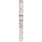 Коврик для кухонных ящиков в рулоне 45*125см «Краски» коричневый