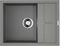 Кухонная мойка OMOIKIRI Sumi 65-GR Tetogranit/leningrad grey
