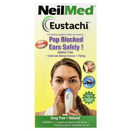 NeilMed, Eustachi®, устройство для снижения ушного давления, 1 шт.