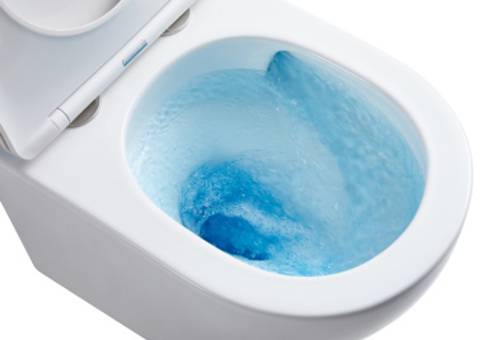 Унитаз подвесной Azario Grado 370х490х360 безободковый, система смыва "Торнадо", в комплекте с быстросъемным сидением "Микролифт" (AZ-0046-UQ)