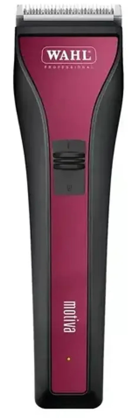 Машинка для стрижки животных WAHL 1877-0471 MOTIVA, черная/розовая