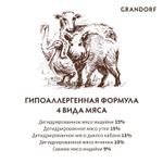 Сухой корм GRANDORF для стерилизованных кошек 4 вида мяса