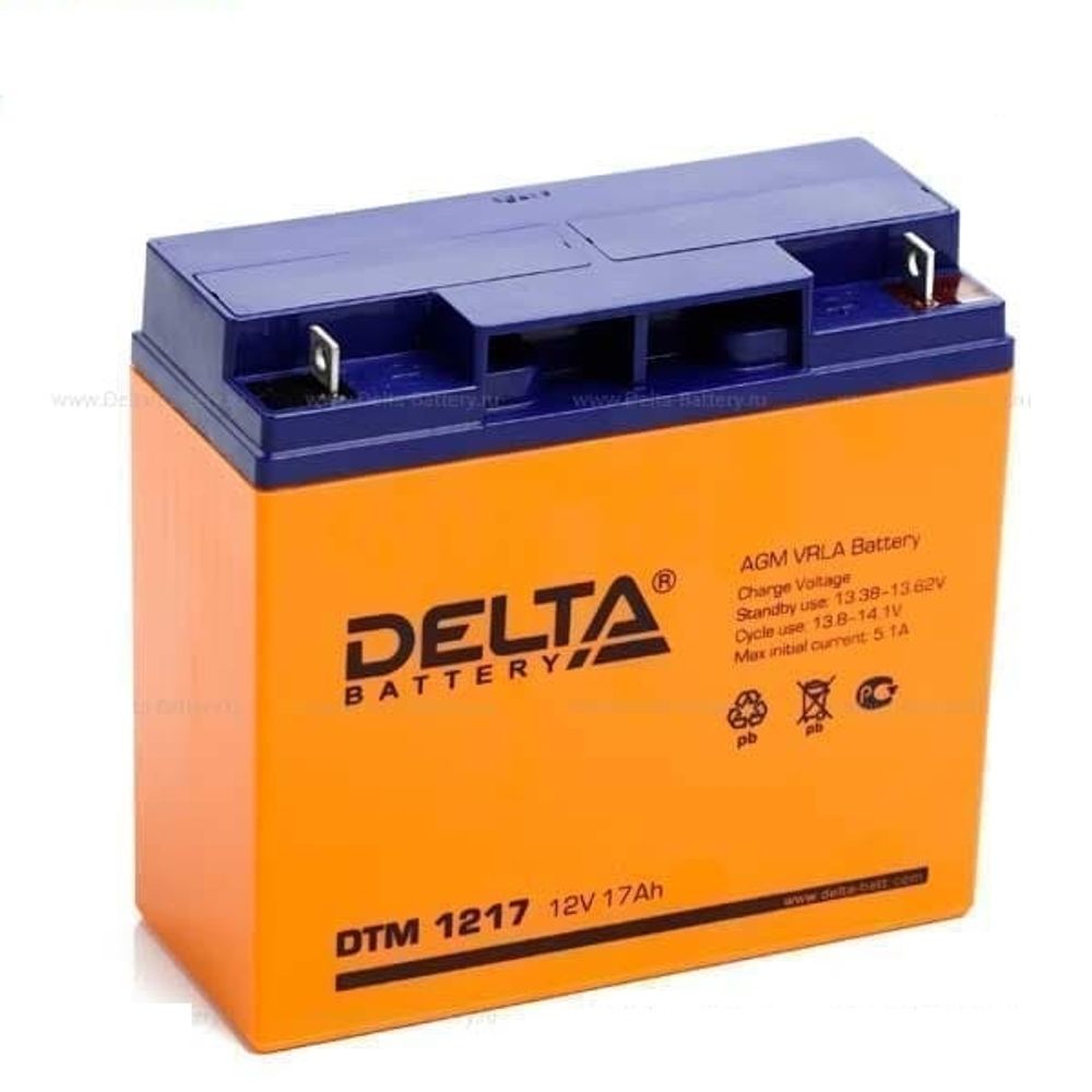 Аккумуляторная батарея Delta DTM 1217 (12V / 17Ah)