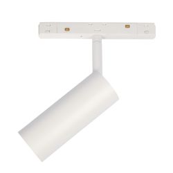 ULB-M60-12W-4000K-35 WHITE Светильник-прожектор светодиодный трековый. Для магнитного шинопровода. 2000 Лм. Белый свет 4000К. Белый. ТМ Uniel