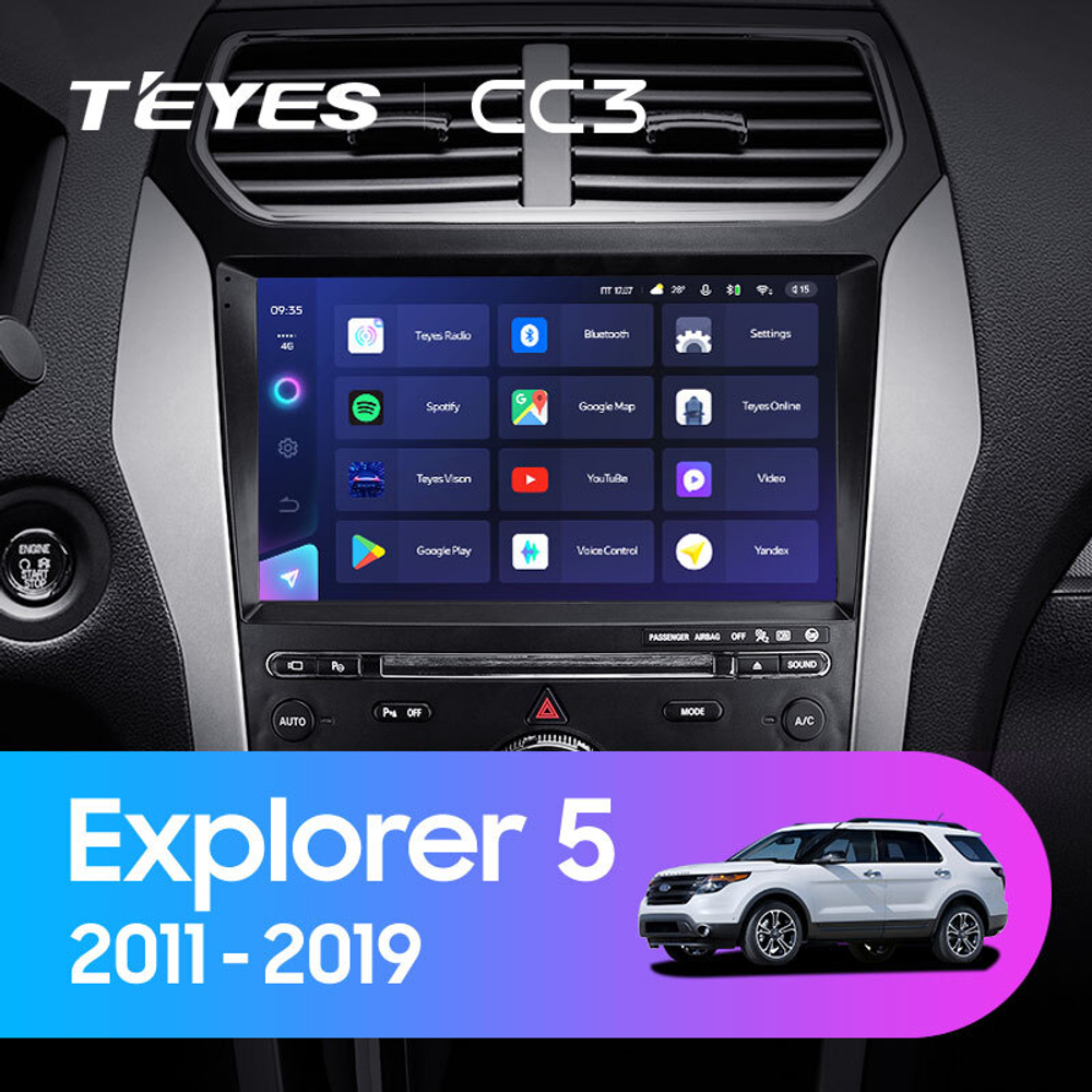 Teyes CC3 10,2"для Ford Explorer 5 2011-2019